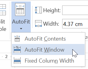 word, tables, autofit, disappearing columns, fix, word hack